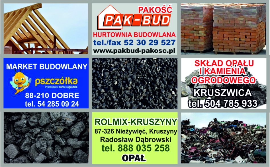 Budowlane, Składy Opału, Skupy złomu